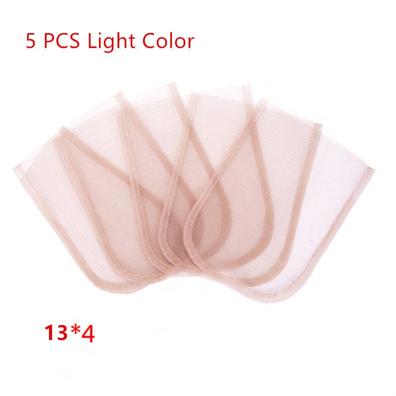 5 Pcs/Set Ventilating Needle For Making Lace Frontal Golden DIY Lace Wig Needles With Copper Handle: 13x4 Light Color