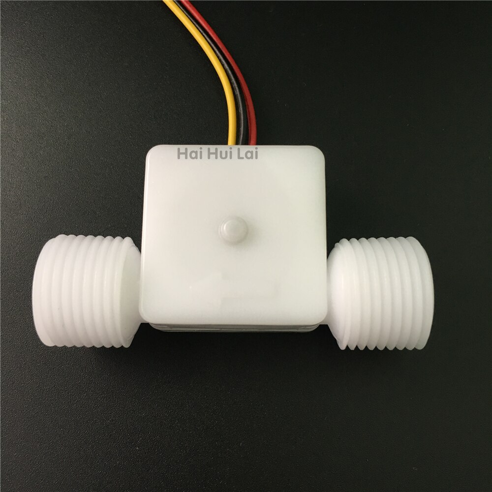 0.1 ~ 1.5l/ min  g1/2 plast pom food grade vann hall flow sensor måler for øl kaffemaskin