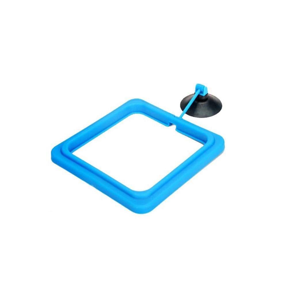 2 stk opdrift fisk foder fodring ring akvarie akvarium lille type tropiske fisk foder foder cirkel akvarie tilbehør: -en / 1pc
