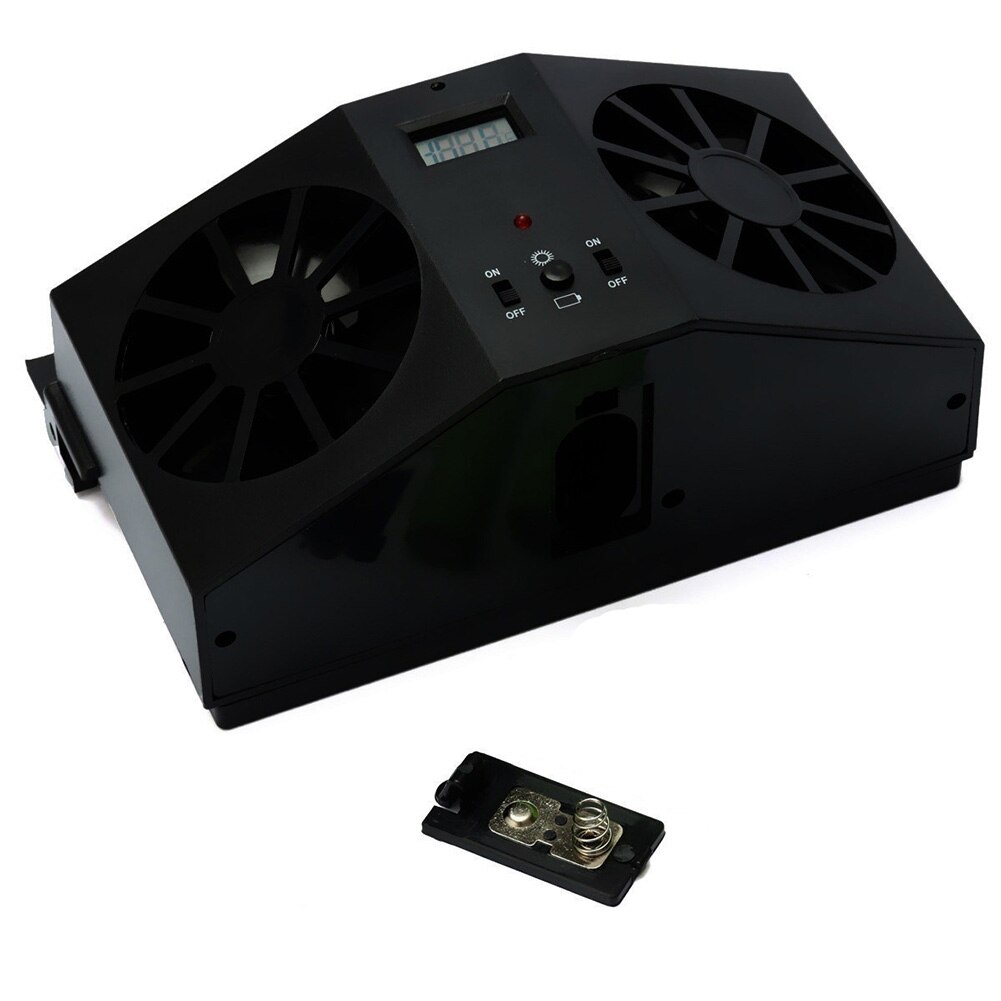 Zwei Motor- gesteuert Auto Auto Solar- Fan Fenster Kühlung Luft entlüften Fahrzeug Belüftung System Heizkörper Auto Zubehör