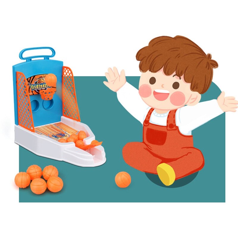 Mini Schreibtisch Basketball Spielen Spielzeug Eltern-Art-Interaktion Sport Finger Projektion Basketball Gericht Spiel für freundlicher