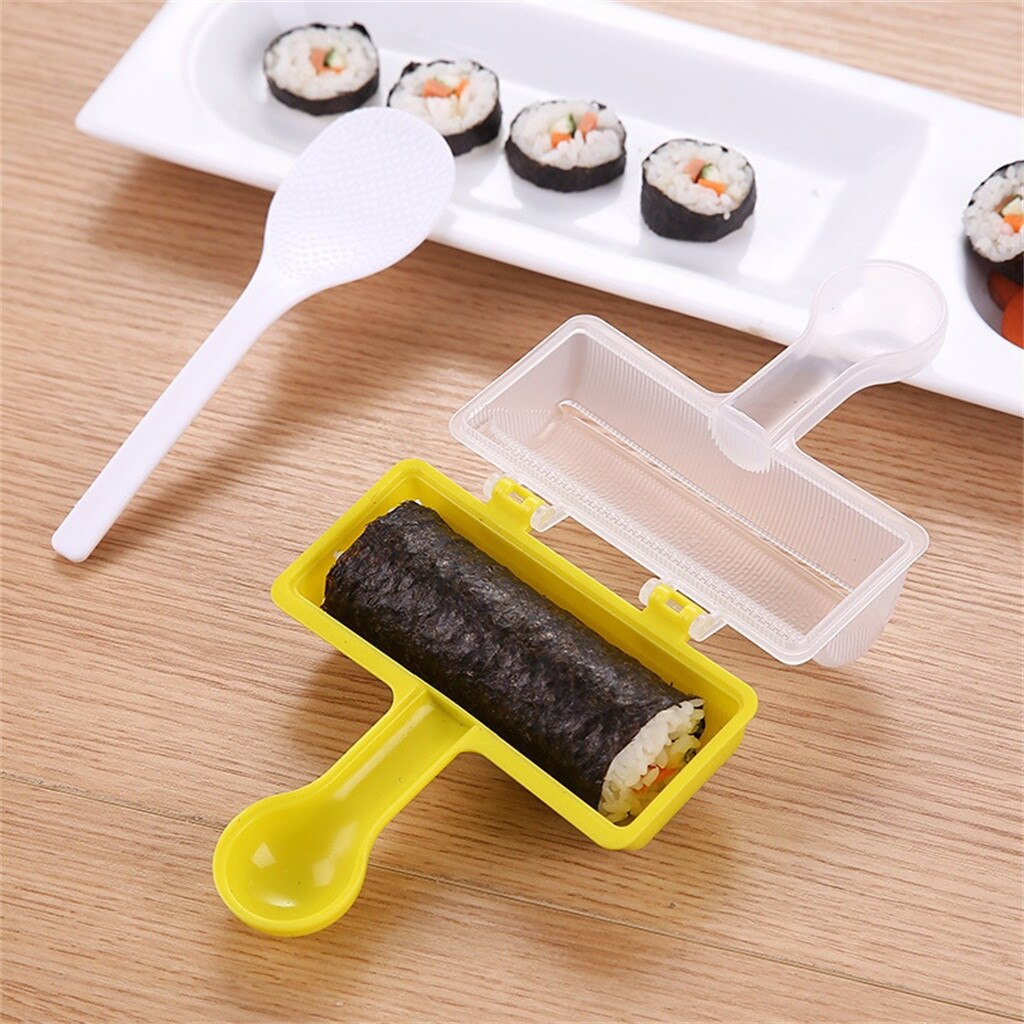 Sushi Maker Rijst Bal Vorm Sushi En Lepel Keuken Diy Bento Accessoire Tool Bento Accessoires Sushi Gereedschap Set Comida Japonesa