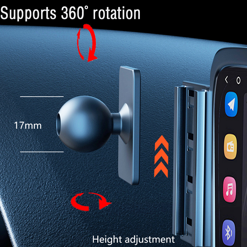 For Mercedes Benz C Class C200 260 300 W205 Car Phone Holder Special Fixed Bracket Base Wireless Charging