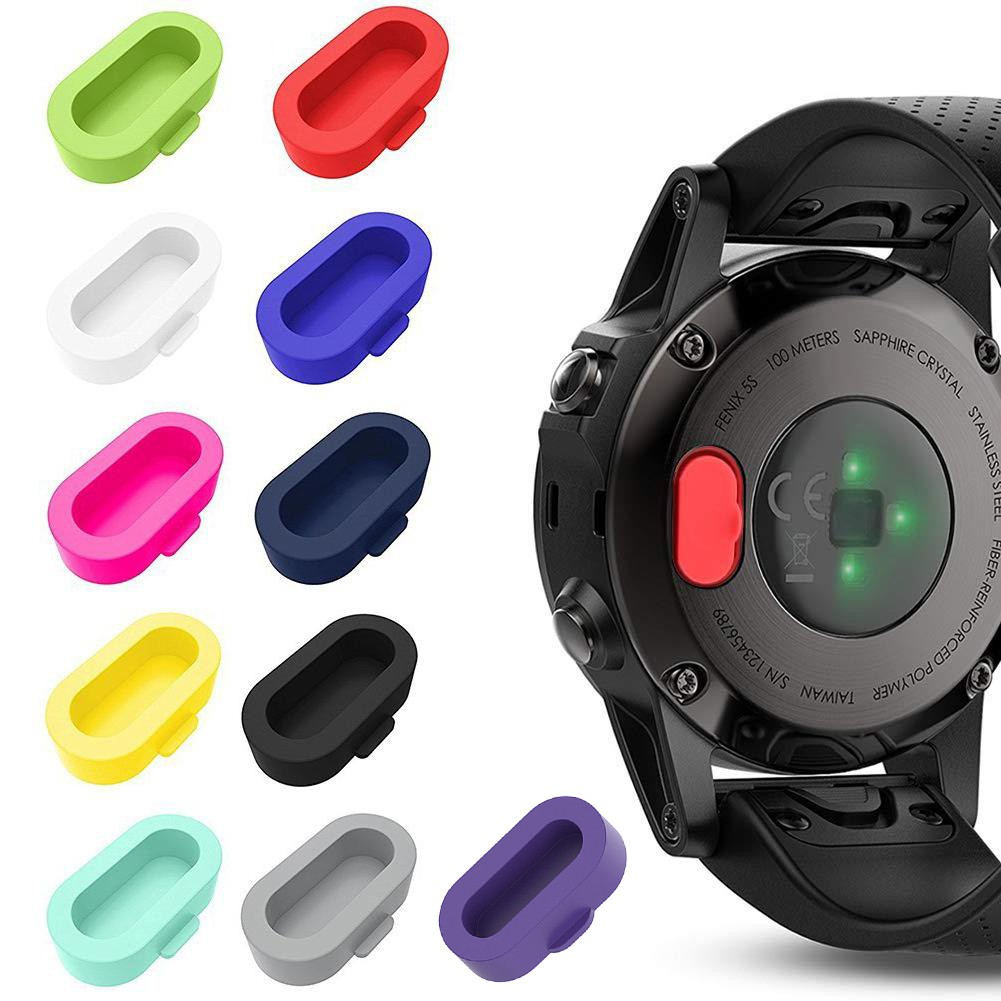 Für Garmin Fenix 7 7s 7x6 6s 6x5 5s Vorläufer 245 935 945 vivoactive 3 4 Smartwatch Staub Stecker Kappe Silikon Staubdicht Abdeckung
