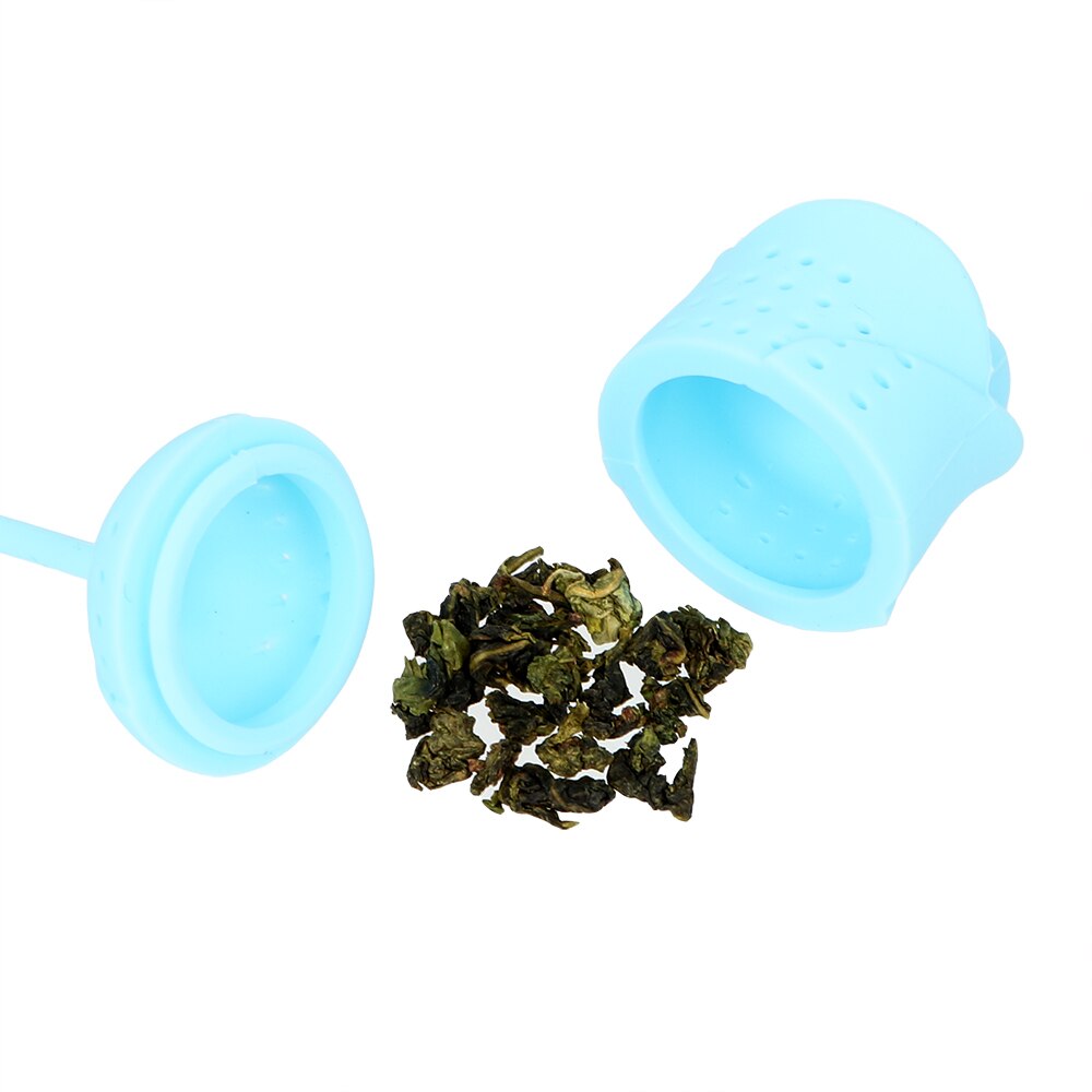 Silicone Tea Infuser Filter Loose Leaf Tea Ball Herbal Spice Rose Environmental Sanitation Tea Strainer