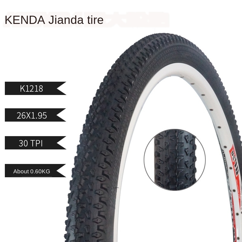 KENDA K192 MTB Bicycle Tyre 26x1.25/26x1.5/26x1.75/26x1.95/26x2.125 /26x1-38mm Kenda 26er All Size MTB Tyre Mountain Bike Tires: K1218 26 X 1.95
