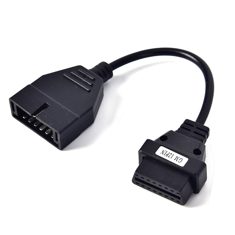 OBDII OBD 2 Connector Adapter For GM 12 Pin GM12 To 16 Pin Auto Diagnostic Cable For GM Vehicles Autoscanner Adapter