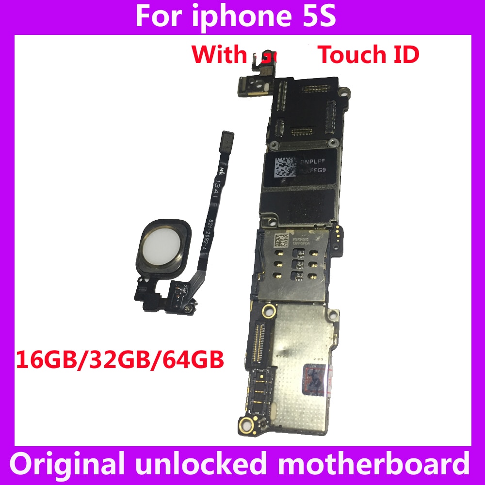 と/タッチidマザーボードなしiphone 5 4s 5 5s工場ロック解除メインボードiosシステムロジックボード + チップ 16 ギガバイト 32 ギガバイト 64 ギガバイト