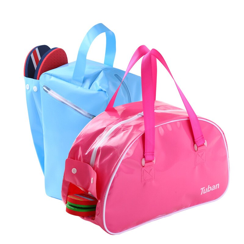 Delle Signore Delle donne Borsa Da Viaggio Impermeabile Esterna Beach Tote Asciutto e Bagnato Separazione Borse IN PVC