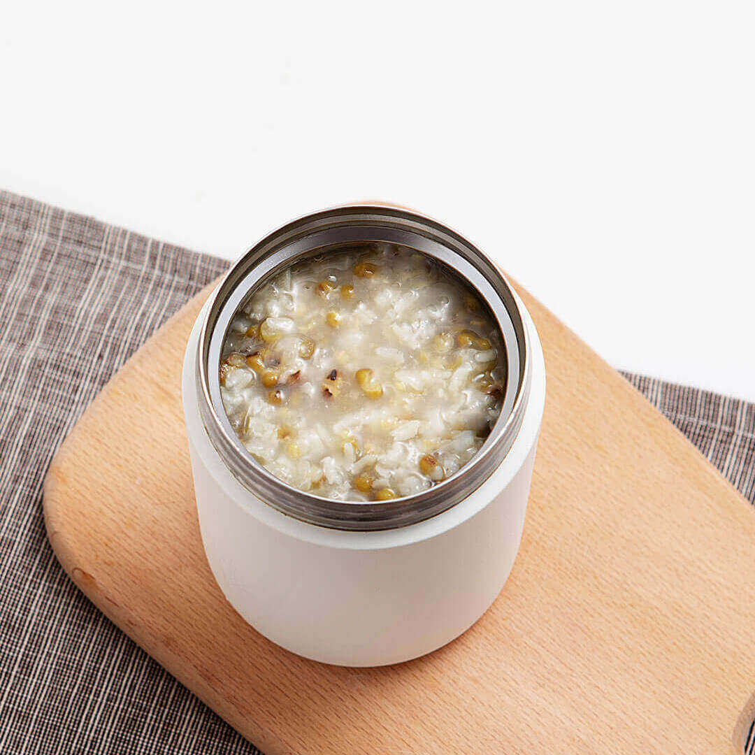 Xiaomi pinlo 550ml bærbar vakuumisolert koketermos i rustfritt stål braisert beger lett mattermos fra youpin