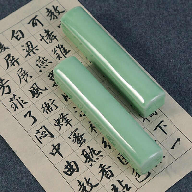 1 Pair Calligraphy Brush Holder Weightpaper Chinese Brush Rack Brush Rest and Holding Paper Flat Weightpaper