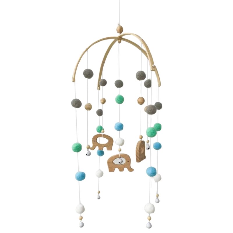 Baby Rammelaar Mobiele Wieg Speelgoed Bed Opknoping Pasgeboren Wind Bell Kinderkamer Decoratie N1HB: 7