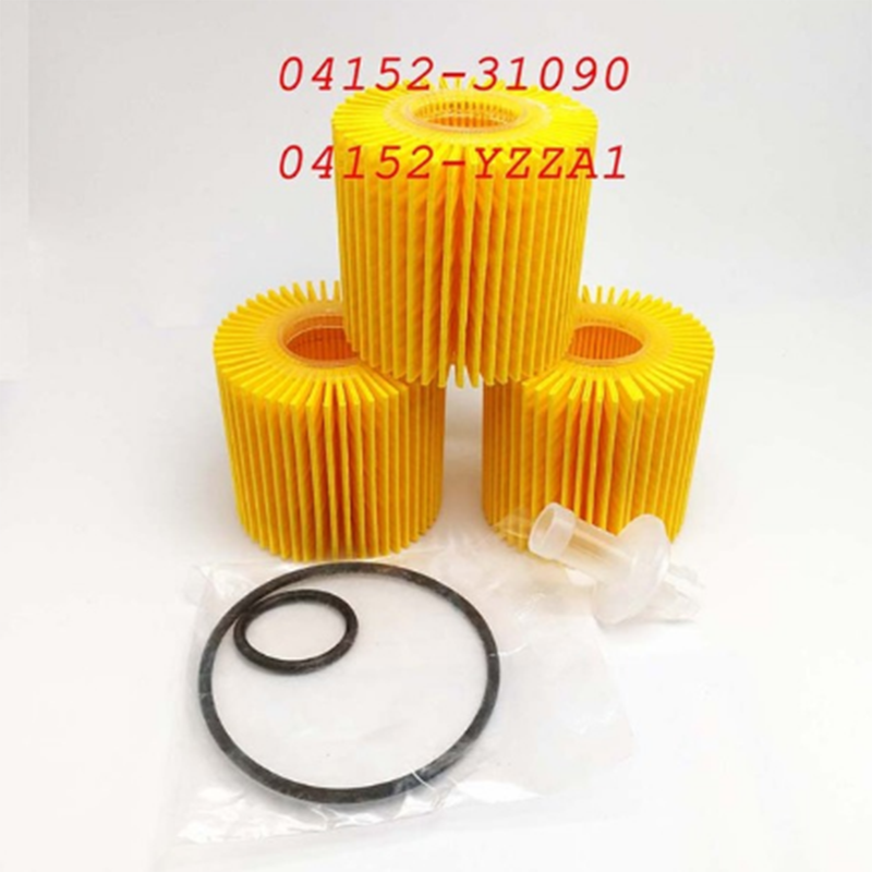 For Toyota Avalon Camry Highlander RAV4 Sienna Tacoma Venza Lexus 04152-YZZA1 04152-31090 Oil Filter Kits 6/3/1Pcs