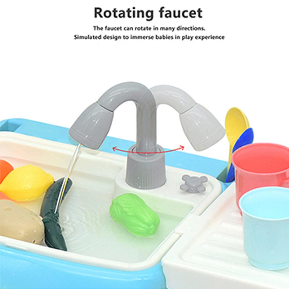 Kids Plastic Simulation Electric Dishwasher Recycl... Grandado