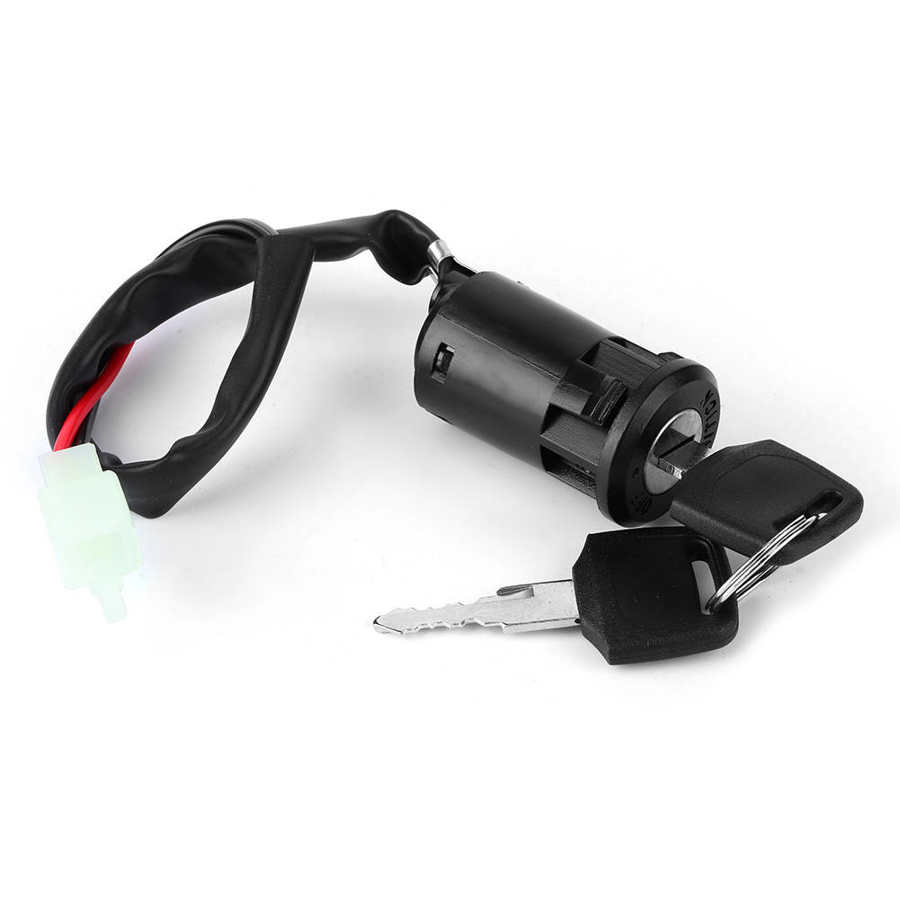 Electromobile Ignition Switch Key 2 Wire Universal... – Grandado