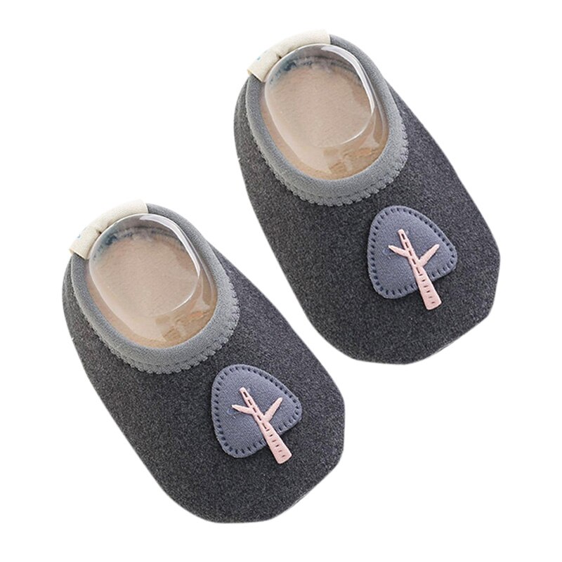 Baby Socks With Rubber Newborn Sock Autumn Winter Children Floor Socks Shoes Anti Slip Soft Sole Sock: H / 18M