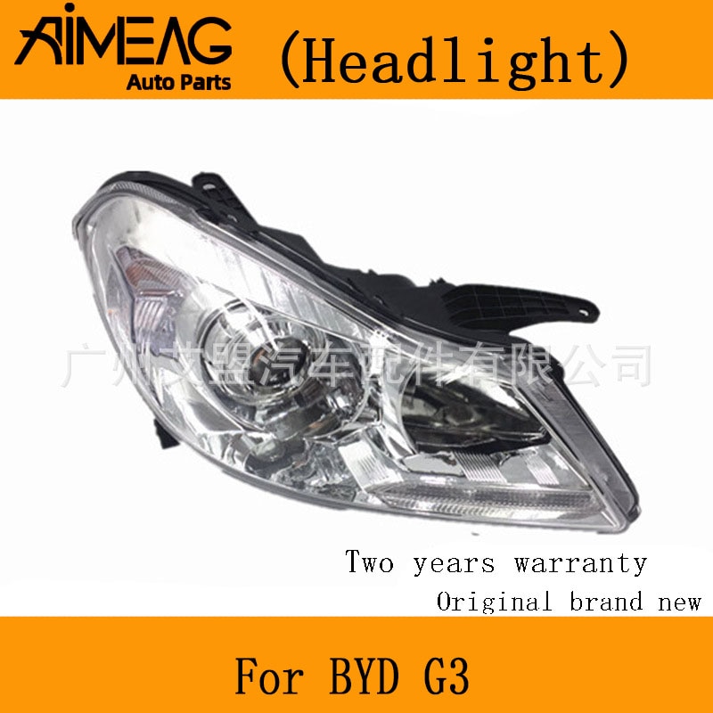 Make for BYD G3 front headlamp assembly.