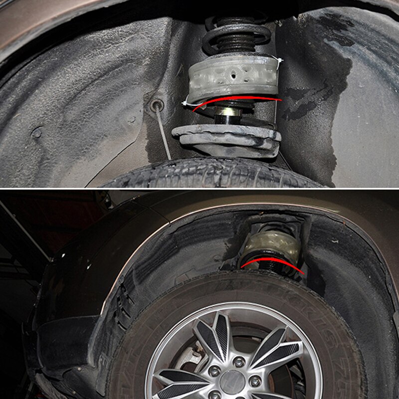 2PC Car Spring Buffer Set Car Shock Absorber Bumper Auto Buffers Springs Bumpers Automobile Universal For Cars Spring Protecion