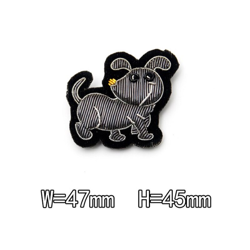 Indiase Zijde Hand Geborduurd Doek Sticker Broche Vrouwelijke Accessoires High-End Leuke Decoratieve Badge Corsage: 7