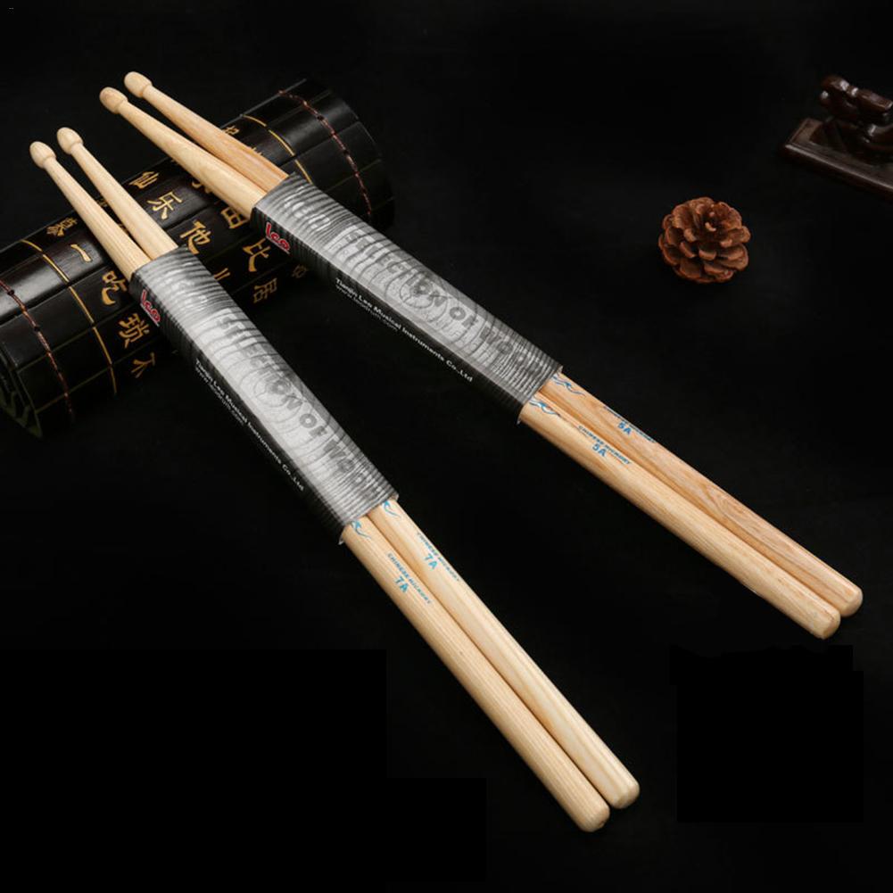 1 Pair Drum Sticks 5A Hickory Walnut Wood 5A Drumsticks 7A Musical Instruments Drum Sticks