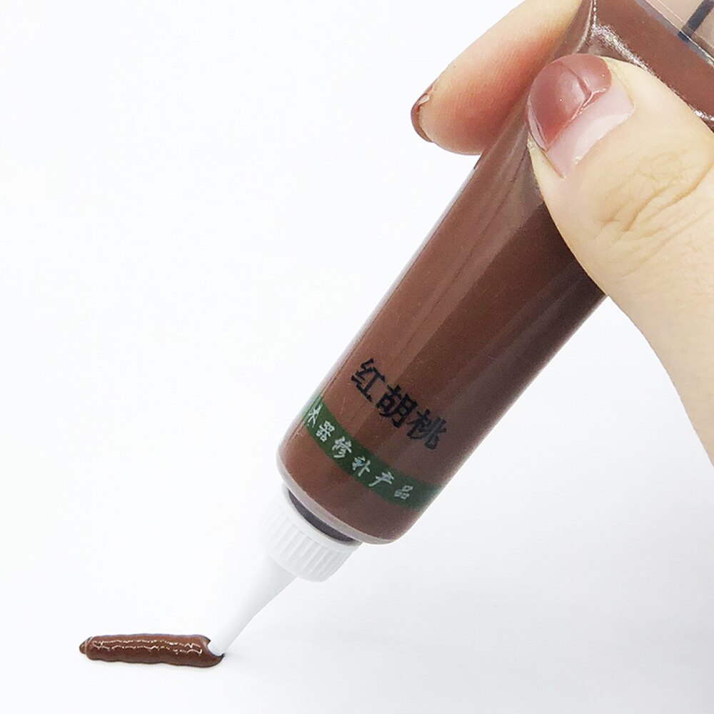 18g Wood Furniture Floor Repair Paint Wax Solid Wooden Refinishing Paste Floor Furniture Scratch Fast Remover Repair Paint Tool