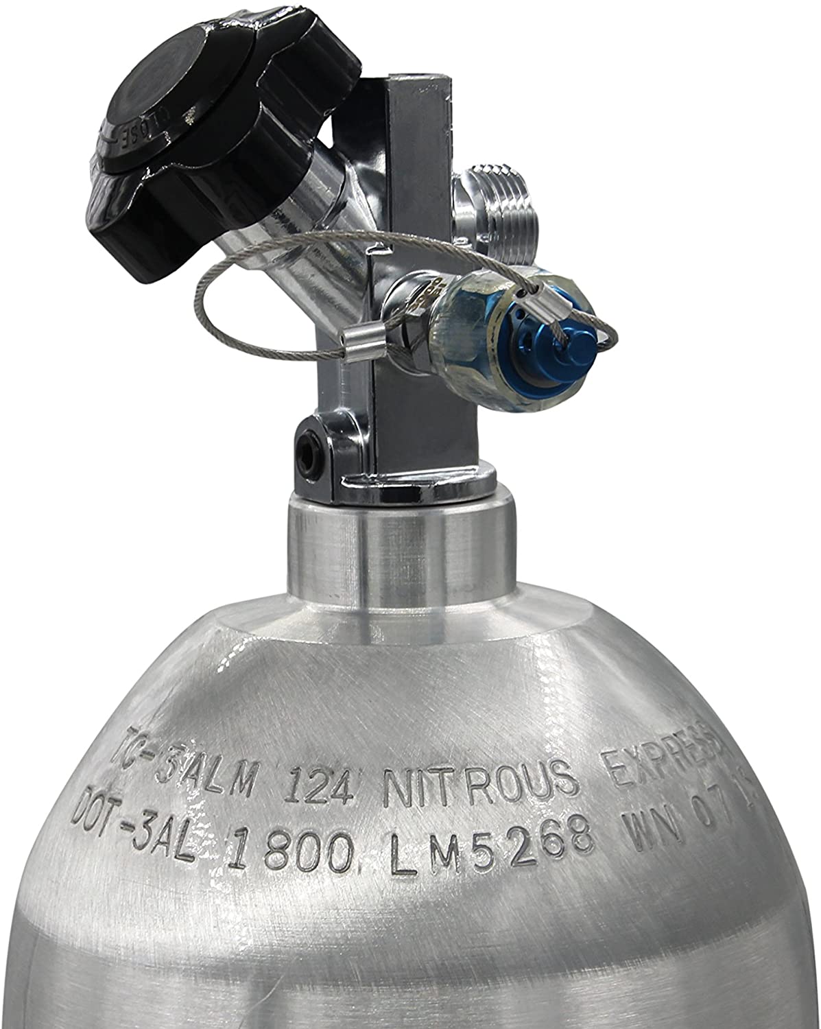 Lattergas systemer super hi-flo flaskeventil arbejde til nr. 16139 ( sort)