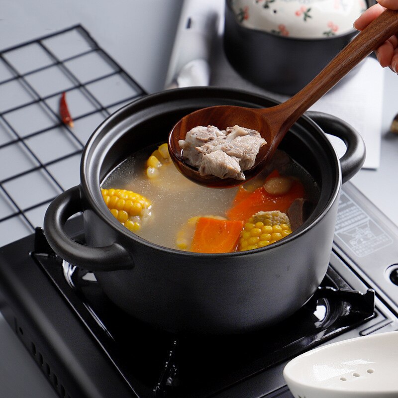 Pata pata keitto kotitalous kaasu korkean lämpötilan kestävä keraaminen savipata riisipata liesi kivipannu keittiö liesi