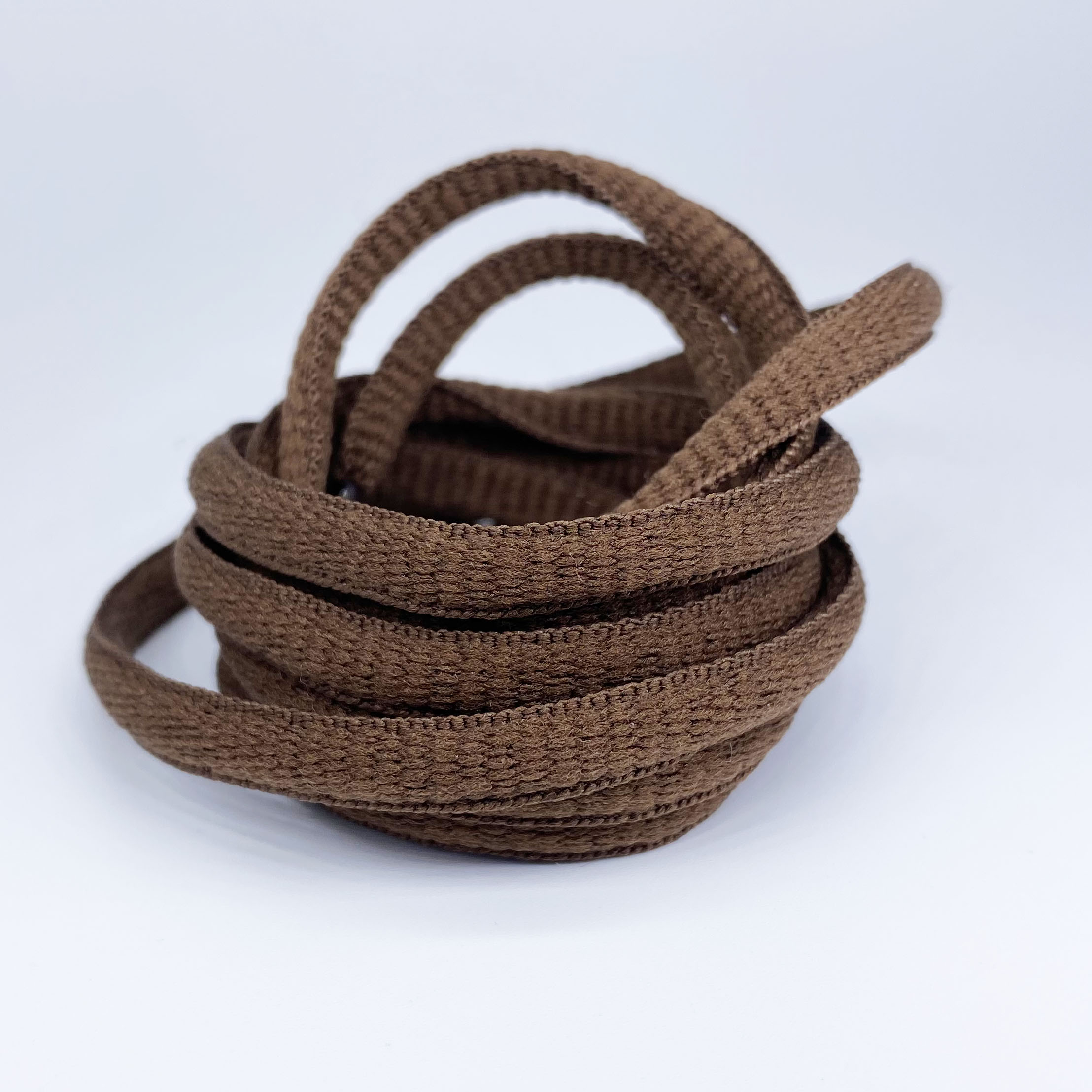 Sneakers Klassieke Shoewies Veters Sport Schoenveters Kleur Platte Halfronde Geschikt Voor Alle Schoenen Ronde Veters Mannen Vrouwen 120cm: Dark brown