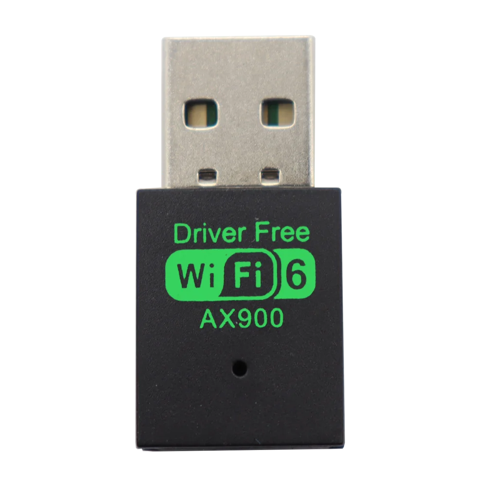 WiFi 6 AX900 USB WiFi Adapter 2.4G/5GHz 900Mbps Wireless Ethernet WiFi Network Card Drive Free USB Dongle for PC Win10/11