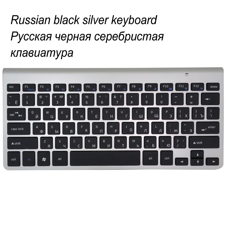 Slim Mini USB Wireless Keyboard Small Computer Wireless Keyboards Compact External Keyboard for Laptop Tablet Windows Desktop PC
