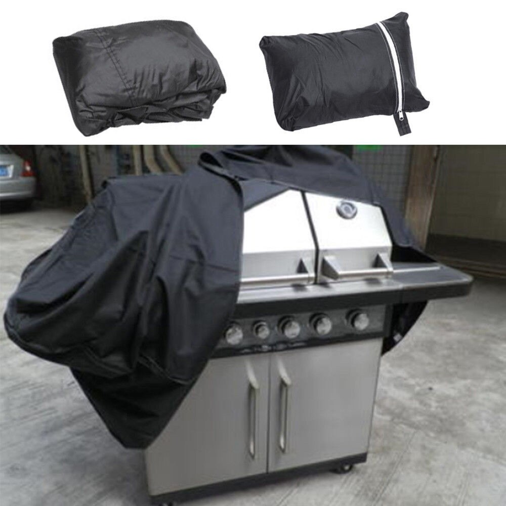 Extra Large BBQ Cover For Picnic Waterproof BBQ Heavy Duty Waterproof Rain Snow Barbeque Grill Protector Y504