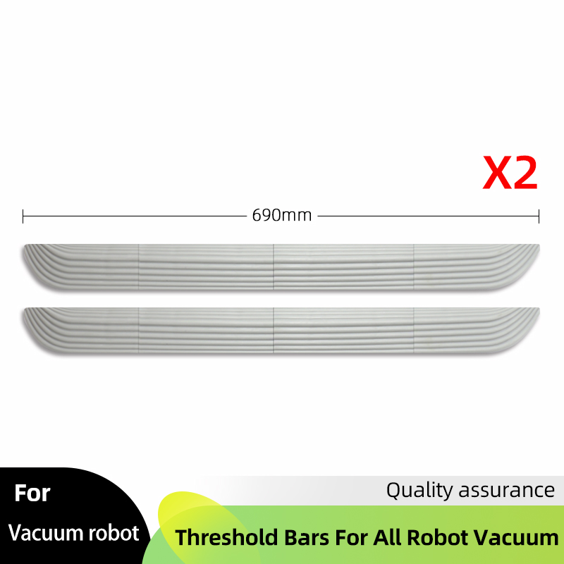 For Xiaomi Roborock iRobot Roomba Robot Vacuum Sweeper Threshold Bars Step Ramp Climbing Mat Spare Parts Accessories Replacement: army green