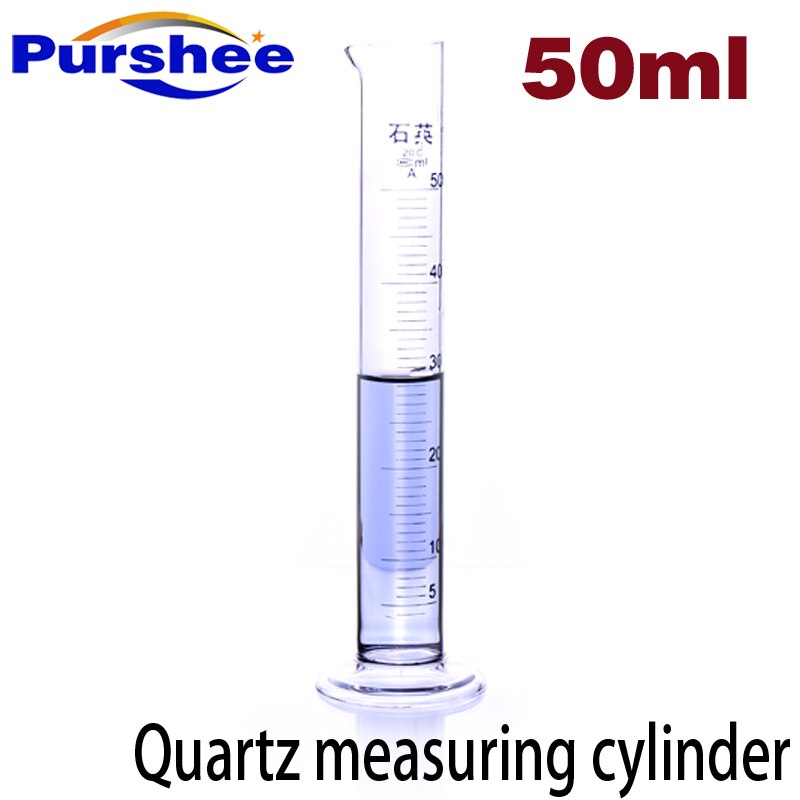 Quartz measuring cylinder (50ml)