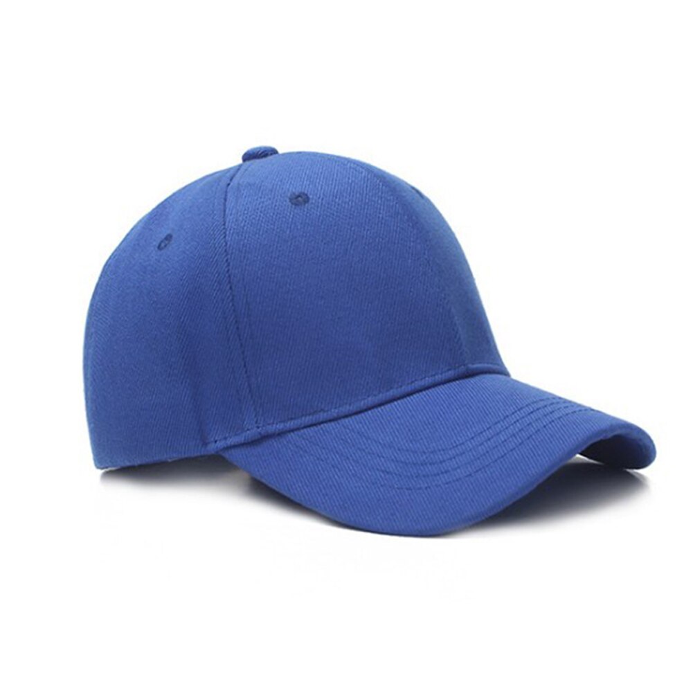 Sun orange Baseball Cap Plain Curved Sun Visor Hat Solid Color peaked caps Adjustable Dad caps Unisex Outdoor cap 2022: Blue