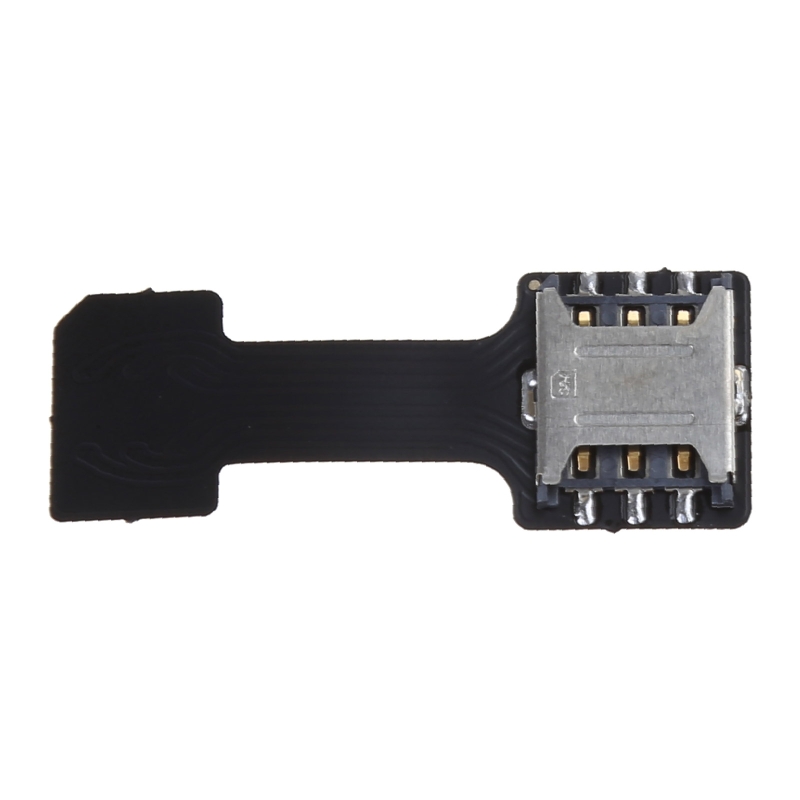 Hybride Dubbele Dubbele Sim-Kaart Micro-Adapter Voor Android Telefoon Extender Mic: Rood