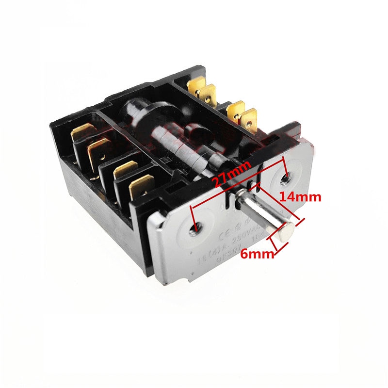 oven rotary switch for Stove shift power gear control switch knob switch electrical electric oven control switch