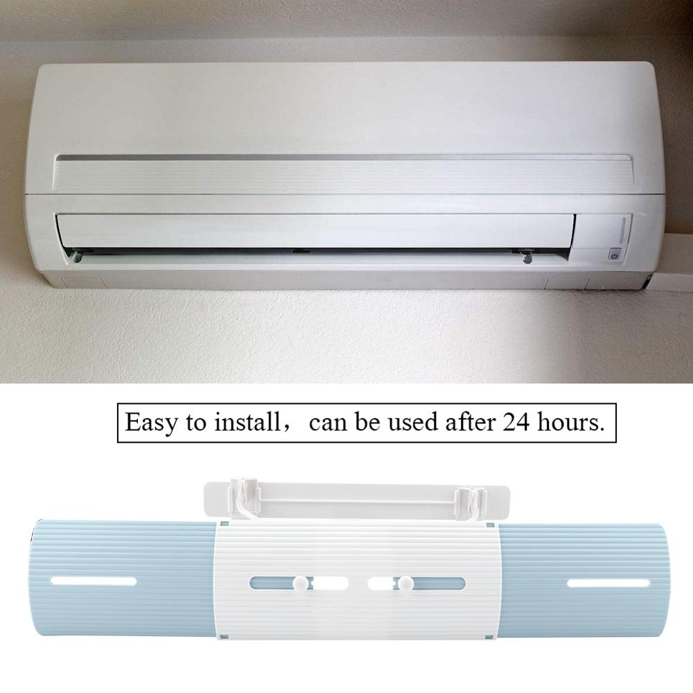 Anti-Wind Shield Intrekbare Airconditioner Wind Shield Opknoping Airconditioner Wind Deflector Baffle Outlet Board