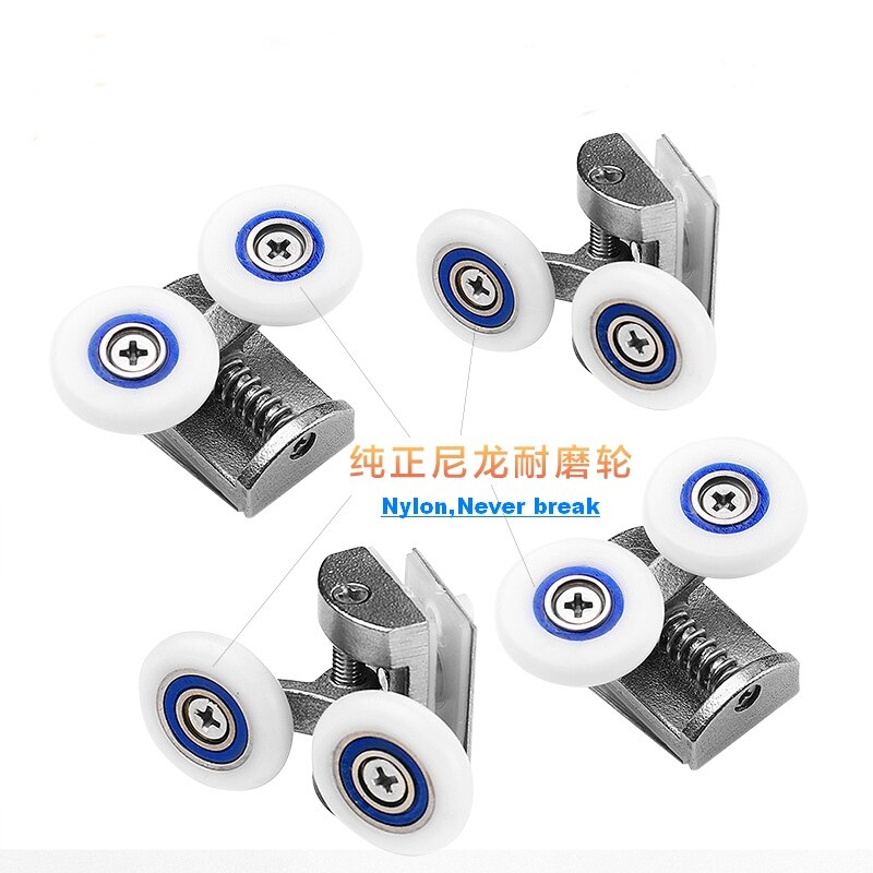 2pcs Shower door roller,glass door roller,stainless steel roller,bathroom rollers,SUS304 rollers(XYHL-057)