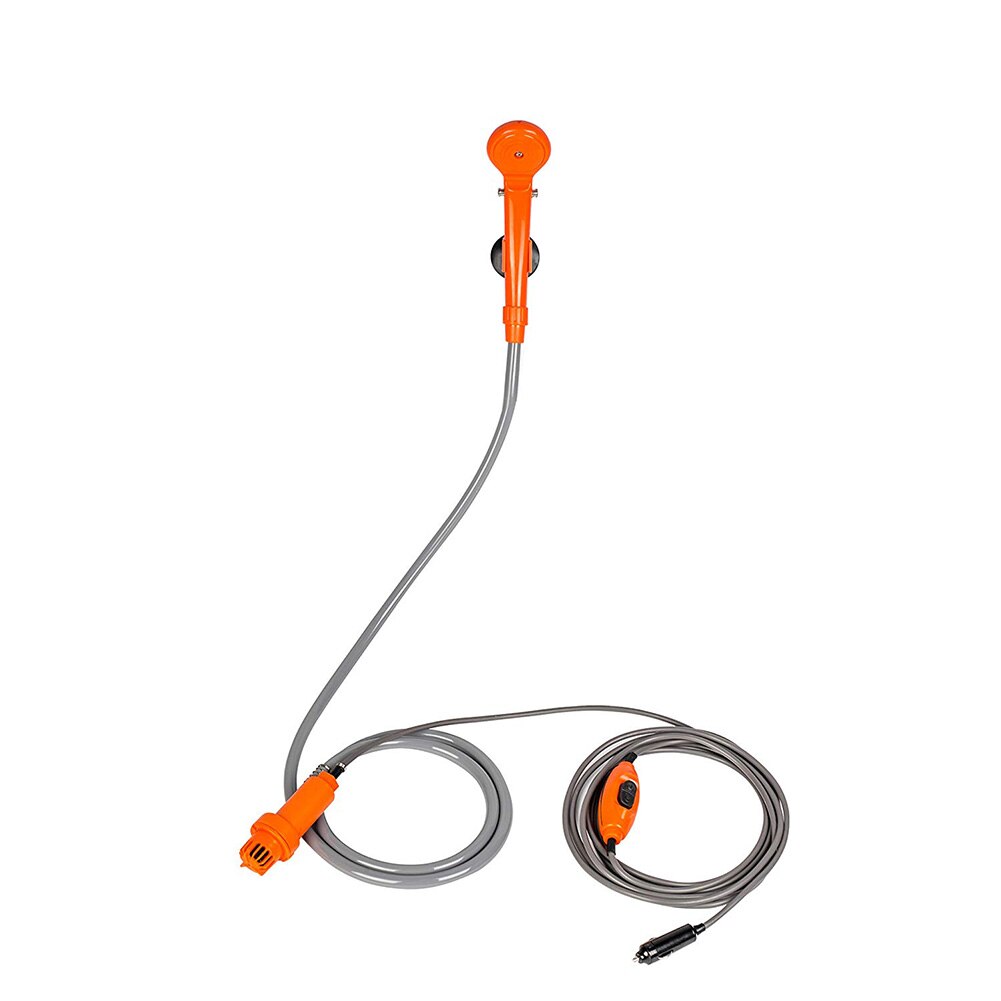 3 Kleuren 12V Elektrische Auto Plug Outdoor Camper Caravan Van Camping Reizen Douche Auto Caravan Wandelen Reizen Douche Pomp pijp Kit