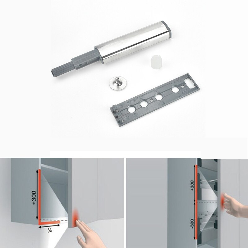 Door Catch Latch Push To Open System Kitchen Cabinet Cupboard Drawer Buffer door Catch for cabinet, living room, bedroom