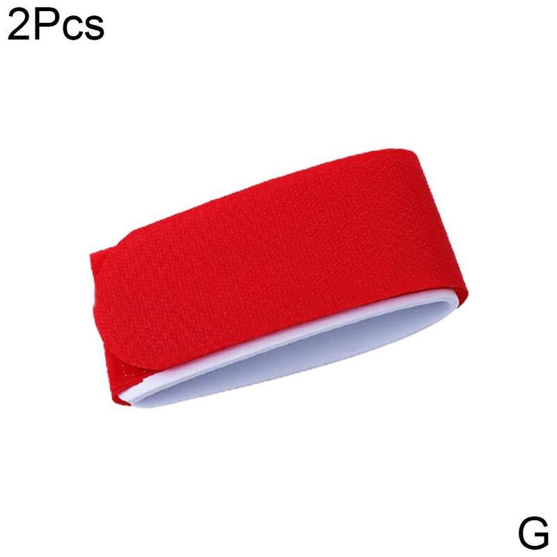 2 unids/set de esquí Correa correa de sujeción cinta EVA suministros Cable correa de fijación al aire libre cinta Durable corbata Por N0K9: G