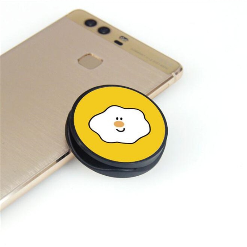 Alimenti Biscotti Espansione Phone Mount Grip Butterato Presa Fold Finger Grip Supporto Del Telefono Mobile per Il Iphone Smartphone Del Basamento della Staffa: A