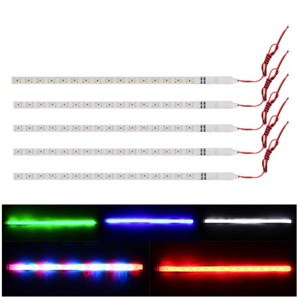 Adhesive Bendable Car Motorcycle RGB LED Knight Rider Night Light Strip Lamp Bar Bike Motorcycle Truck