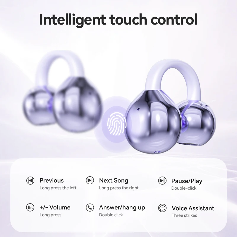XIAOMI M91 Ohrclip Drahtlose Kopfhörer Neue Open Ear Sport Bluetooth 5.4 Kopfhörer ENC Noise Cancelling Headset Mit Mikrofon