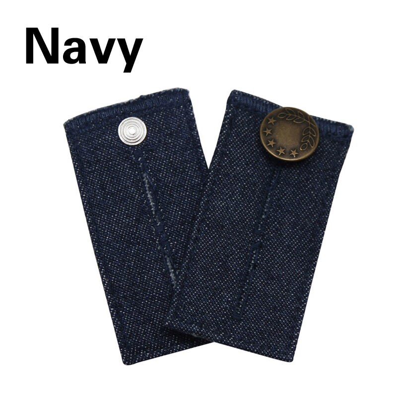 Trousers Waist Expanders Skirt Jeans Elastic Waistband Button Extender Belt Extension Buckle For Clothes Pants DIY Sewing Suppli: 2