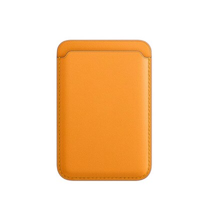 1Pc Dubbelzijdig Adhesive Portemonnee Anti-Diefstal Veiligheid Blokkeren Sleeve Bescherm Case Voor Mobiele Telefoon Cover Card Credit kaarten Houder: SH-Bag-6010-yellow