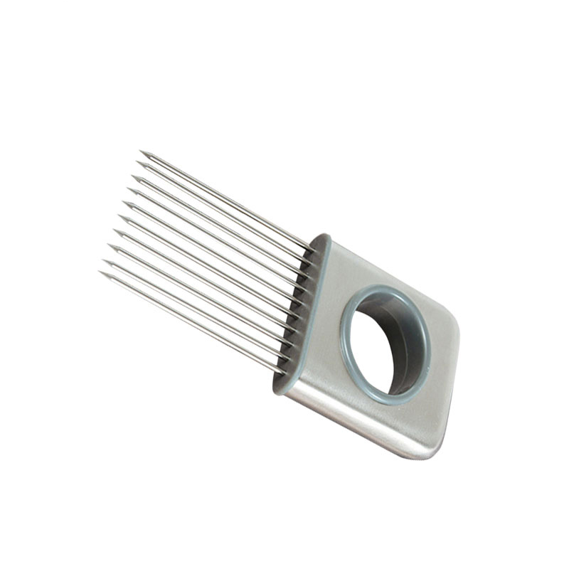 1 pcs Onion Tomato holder Slicer Kitchen Tool Meat Vegetable Stainless Steel Kitchen Gadgets Cooking Tool kitchen accessories