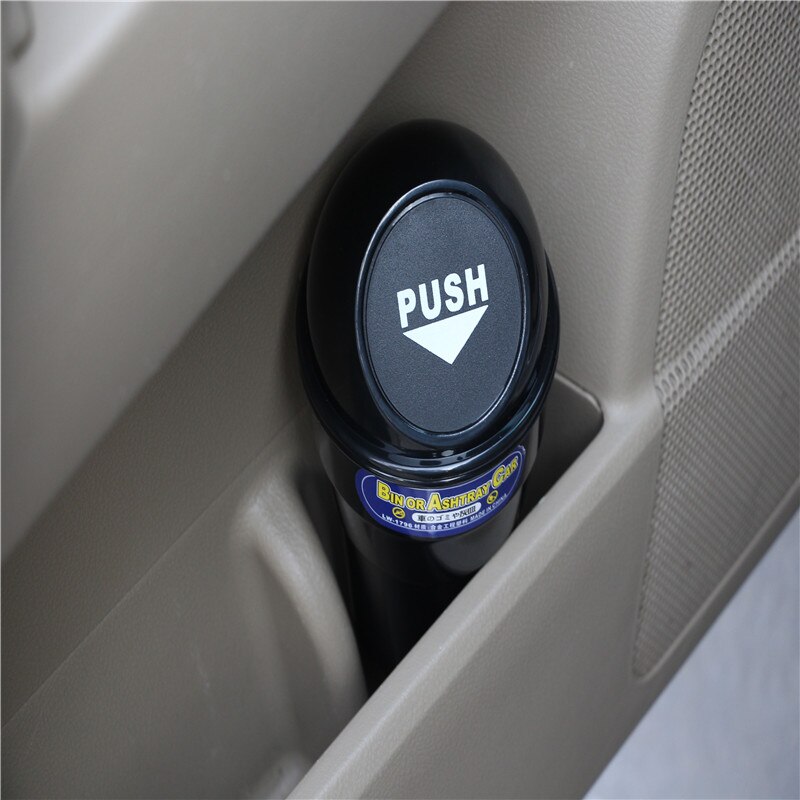 Handig Mini Auto Thuis Trash Rotzooi Kan Garbage Stof Case Houder Box Bin Vuilnisbak Auto styling