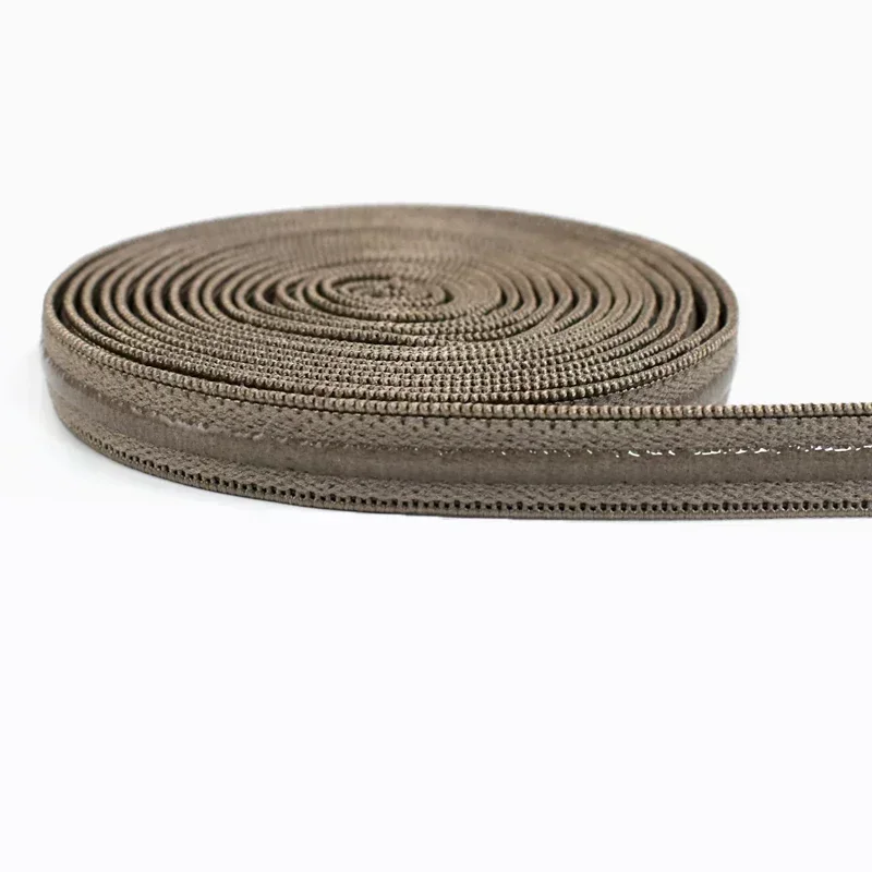 Banda elástica antideslizante de 2/5/10/20M, bandas de goma de silicona elásticas de 10mm para sujetador, ropa interior, correas, cintas para cinturón, accesorio de recorte de costura: Láser brillante / 1 mes
