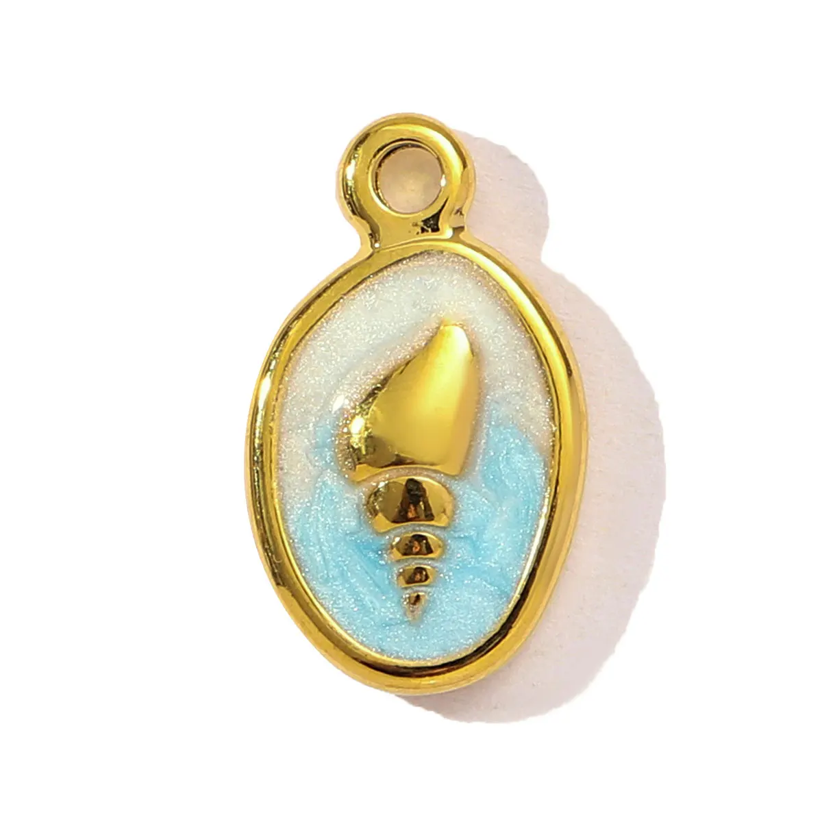 3 teile/los Edelstahl Fisch Knochen Meerjungfrau Schwanz Armbinde DIY Charme Frauen Hülse Krabben Conch Halskette Anhänger Herz Liebe Schmuck